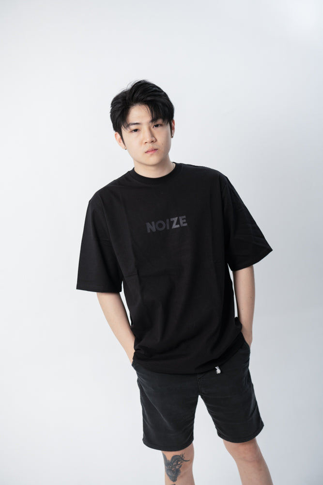 NOIZE STUDIO Ted Companion PUFF - Oversized Tshirt (black)