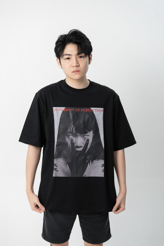 NOIZE STUDIO Anonymus Stalker - Oversized Tee 16S  (black)