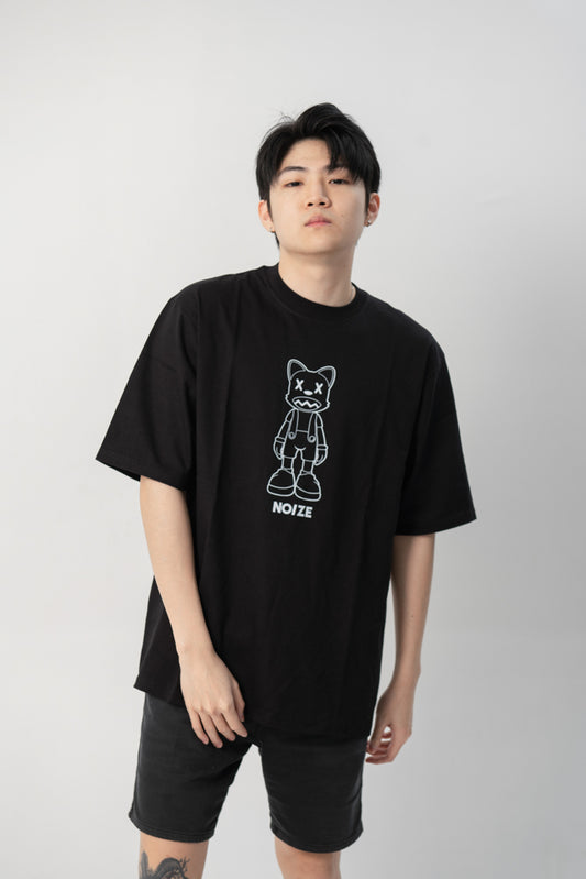 NOIZE STUDIO Unnamed Companion  - Oversized Tee 16S (black)