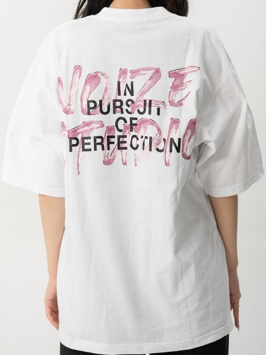 NOIZE STUDIO Signature Graffiti - Oversized Tshirt  (white)